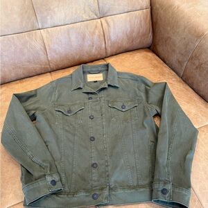 Lucky Brand Army Green Shirt Jacket